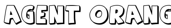 Agent Orange font