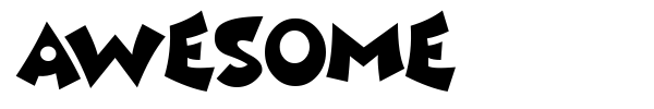 Awesome font