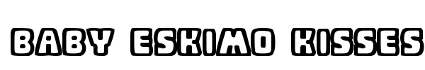 Baby Eskimo Kisses font