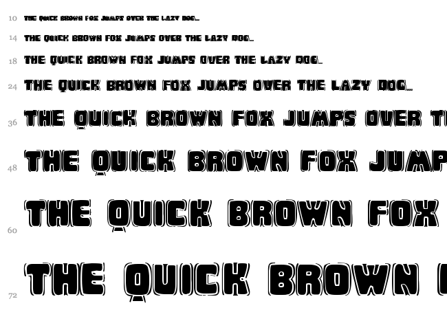 Baby Eskimo Kisses font waterfall