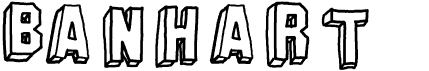 Banhart font