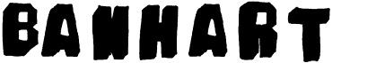 Banhart font preview