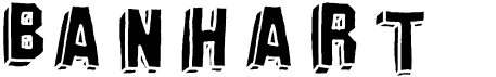 Banhart font preview