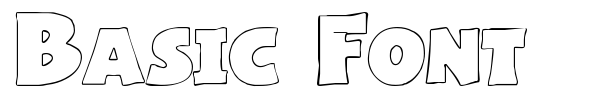 Basic Font font