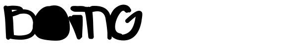 Boing font