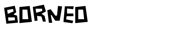 Borneo font