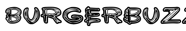 Burgerbuzz font preview
