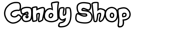 Candy Shop font