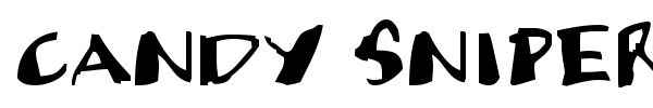 Candy Sniper font