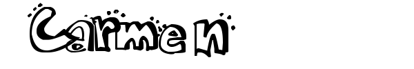 Carmen font