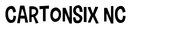 Cartonsix NC font