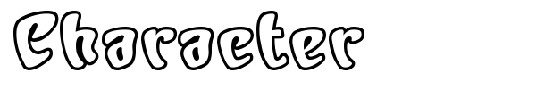 Character font preview