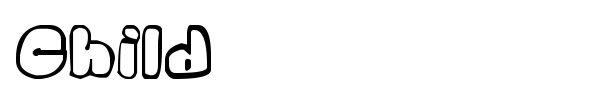 Child font