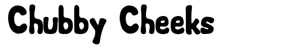 Chubby Cheeks font