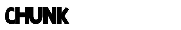 Chunk font
