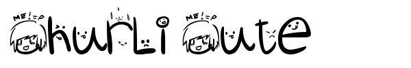 Churli Cute font