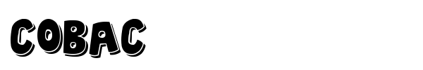 Cobac font