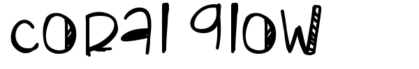 Coral Glow font