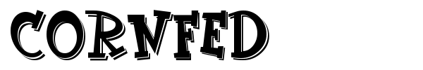 CornFed font