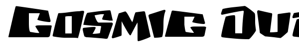 Cosmic Dude font