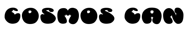 Cosmos Candy font
