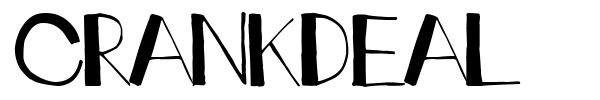 Crankdeal font