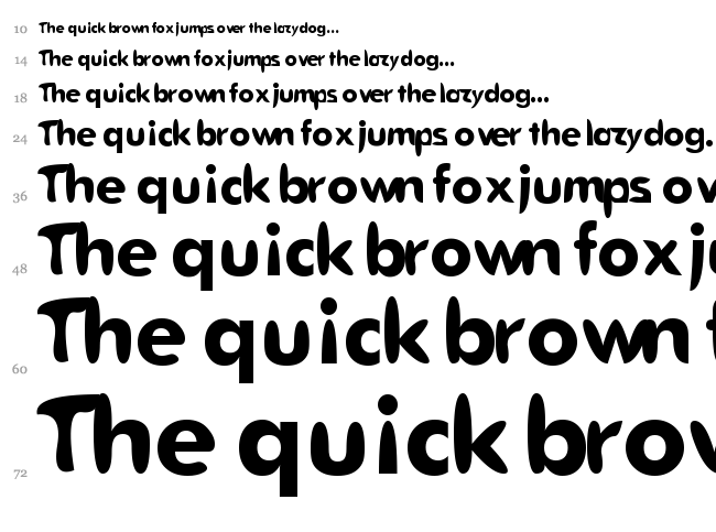 Death Futurist font waterfall
