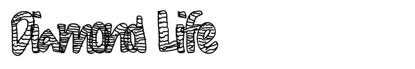 Diamond Life font