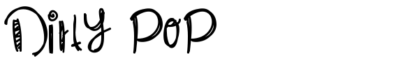 Dirty Pop font
