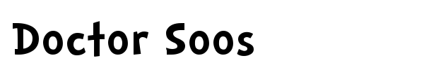 Doctor Soos font