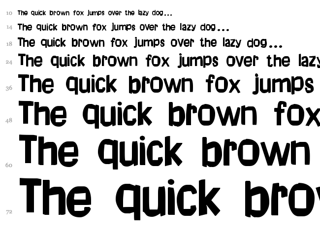 Dream of me font waterfall