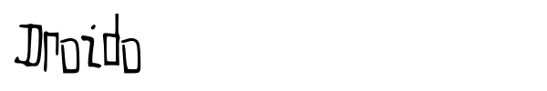Droido font