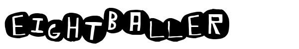 EightBaller font