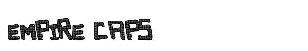 Empire Caps font
