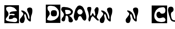 En Drawn n Cut font