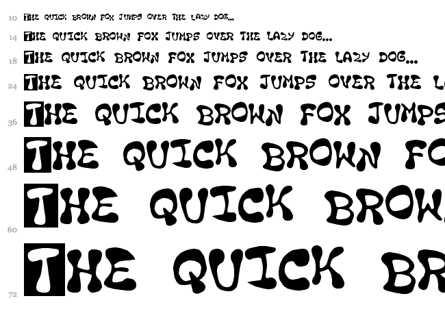 En Drawn n Cut font waterfall