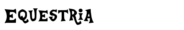 Equestria font