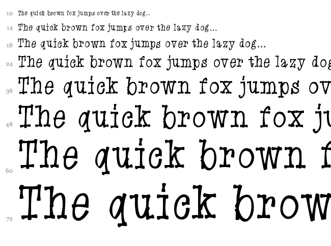 Eryx Cartoon font waterfall