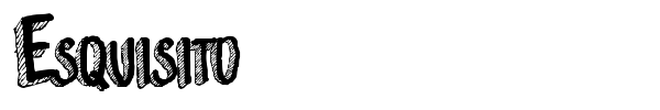 Esquisito font
