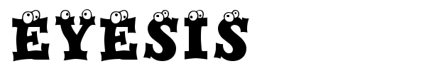 Eyesis font