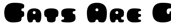 Fats Are Good font