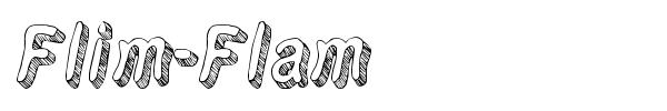 Flim-Flam font