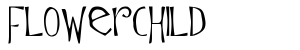Flowerchild font