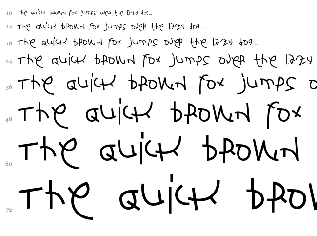 Fontbardeo font waterfall