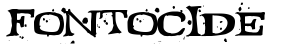Fontocide font