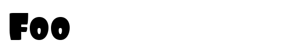 Foo font