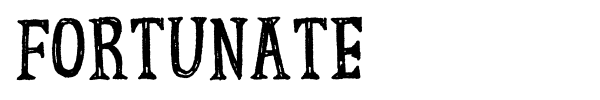 Fortunate font
