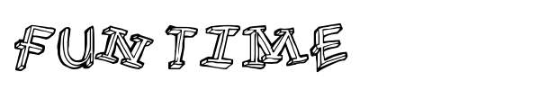Fun Time font preview