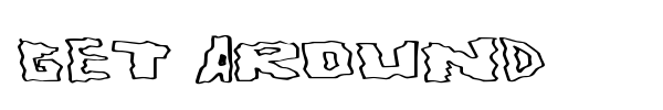 Get Around font