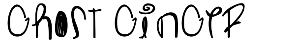 Ghost Ginger font